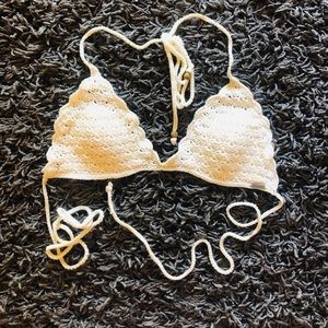 Hollister Co. Crochet Bikini Top